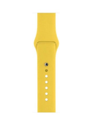 Silicone Loop Sport Band For Apple Watch Yellow - v1611652772/N43978733A_1