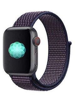 Compatible Strap Nylon Sport Loop Band Replacement Wristband For Apple I Watch Series 4, Series 3, Series 2, Series 1 42Mm Indigo