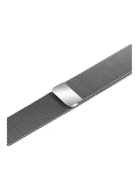 Stainless Steel Band For Apple I Watch Silver
