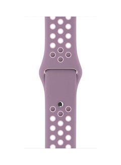 Nike Silicone Sport Band For Apple Smart Watch Lavender  - Image 2