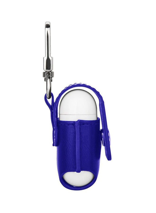 Mosiso AirPods Case, Portable Premium PU Leather Flip Cover with Metal Closure Buckle Case Anti-lost Protective Bag Pouch for AirPods with Charging Case, Blue Blue - Image 3