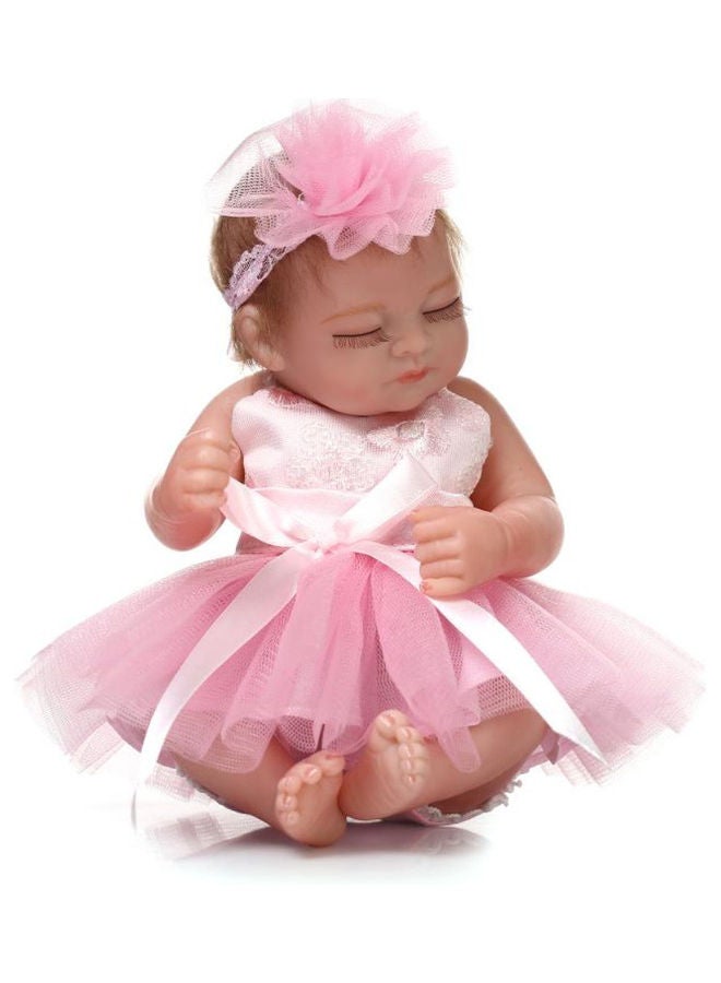Reborn Baby Doll Baby Bath Toy With Clothes 10inch - Image 2