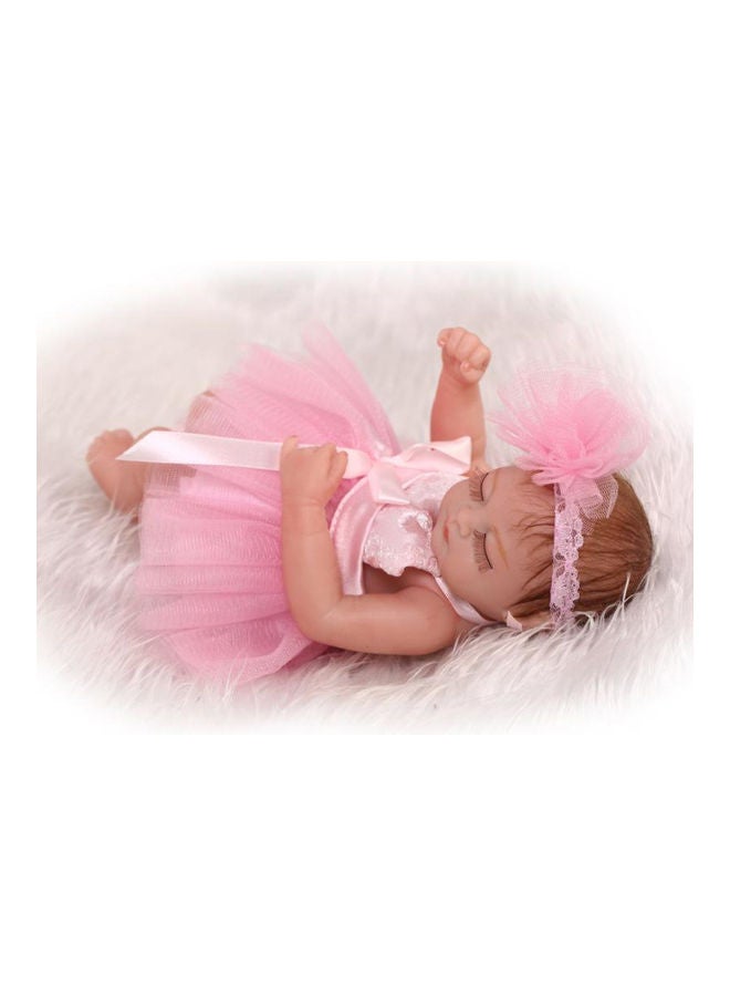 Reborn Baby Doll Baby Bath Toy With Clothes 10inch - Image 3