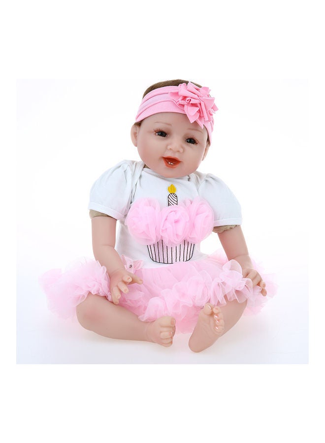 Reborn Baby Doll Girl  With Clothes 22inch - Image 1