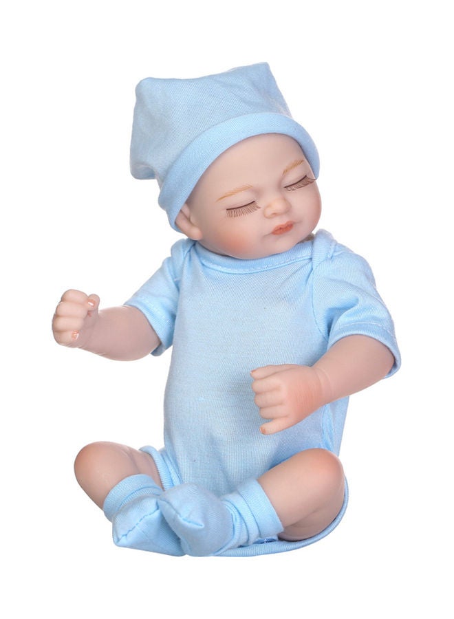 Reborn Baby Doll Girl Bath Toy  With Clothes 10inch - Image 1