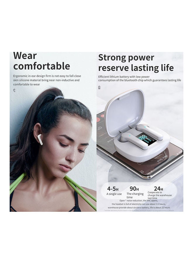 Generic - JS36 TWS BT5.0 Wireless Earphones Black - Image 1