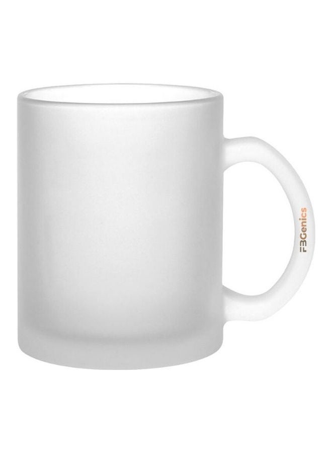 FBGenics Doctor To Be Frosted Mug White/Black/Blue 325ml - Image 2