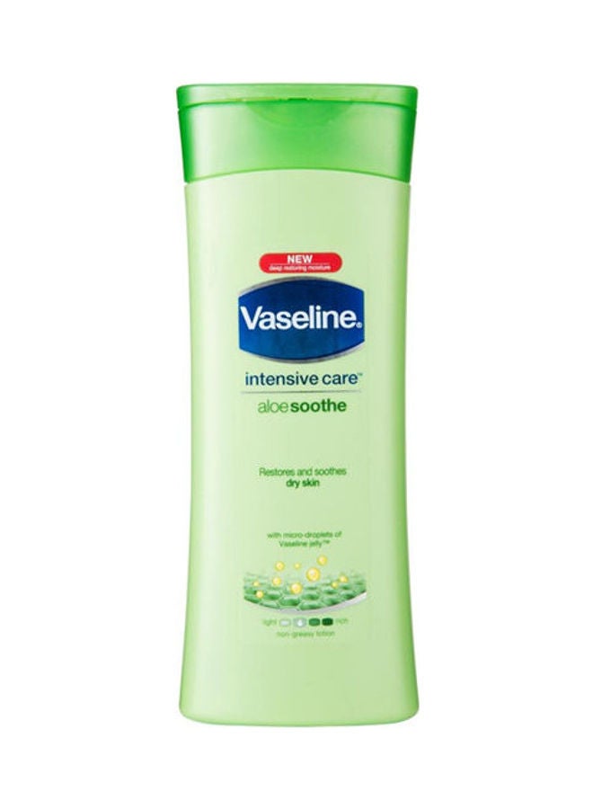 Vaseline Intensive Care Aloe Soothe Lotion Clear 400ml 