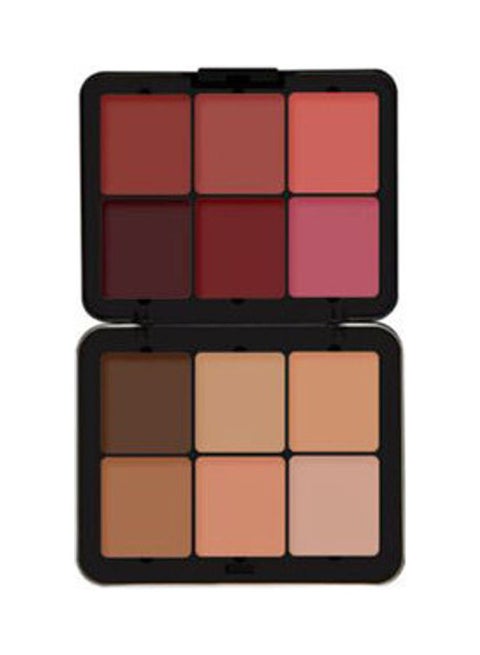 Future 12 Color Contour/Blush Cream Palette Multicolour