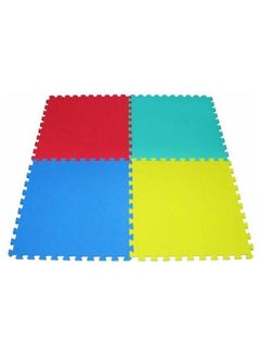 Rainbowtoy 4-Piece Foam Playmat Floor Puzzle 1x1x15meter  - Image 1