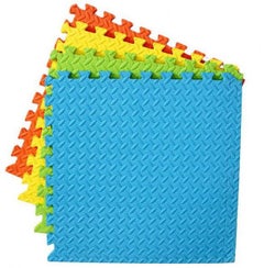 Rainbowtoy 4-Piece Foam Playmat Floor Puzzle 1x1x15meter  - Image 2
