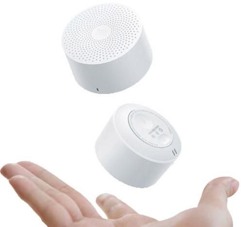 Generic - Xiaomi AL Portable Bluetooth Speaker Mini Wireless HD  Mic Hands Free Call 4.2 Sound Box White - Image 1