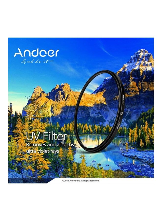 ANDOER Ultra-Violet Lens Filter Black  - Image 2