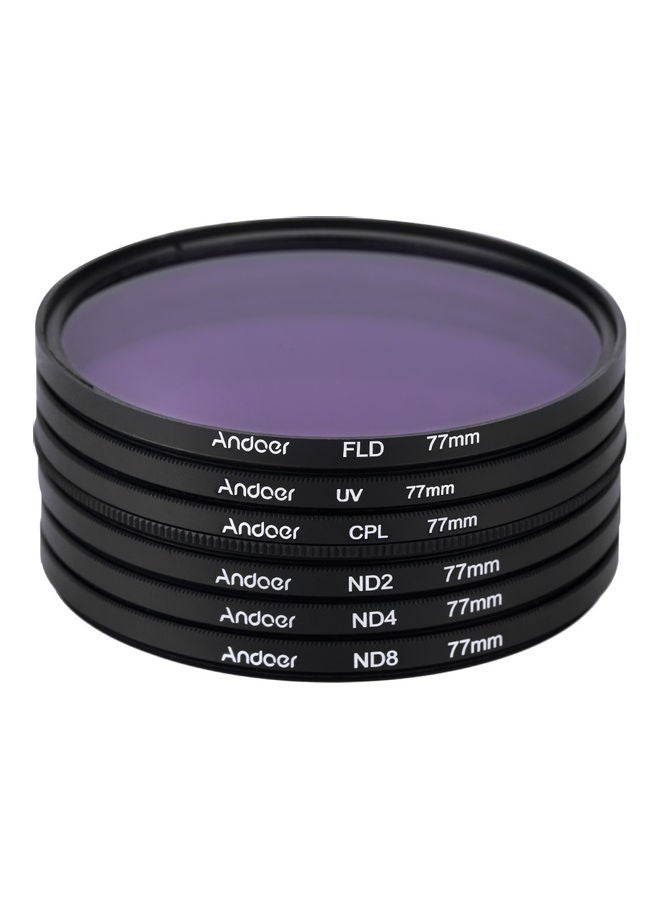 ANDOER 10-Piece Photography Filter Kit Black/Clear/White  - Image 5