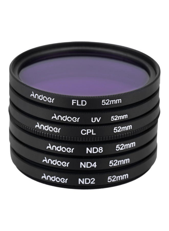 ANDOER 10-Piece Photography Filter Kit Black/Clear/White  - Image 5