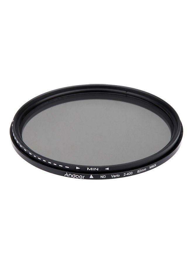 ANDOER Neutral Density Lens Adjustable Filter Black/Clear  - Image 1