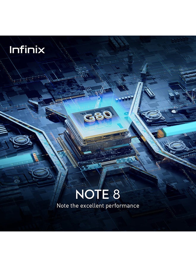 Infinix - Note 8 Dual SIM Deepsea Luster 6GB RAM 128GB 4G LTE - Image 1