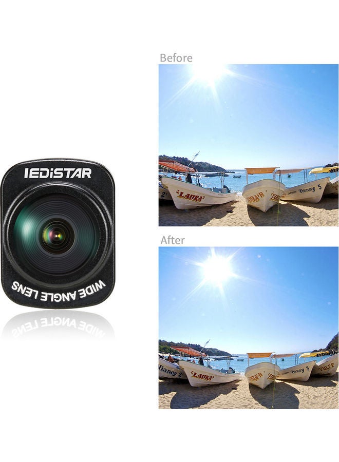 Portable Wide Angle Lens Magnetic Adsorption Black/White  - Image 5