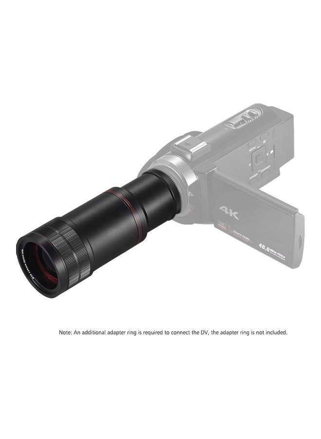 Digital Video Camera Prime Lens Black  - Image 2