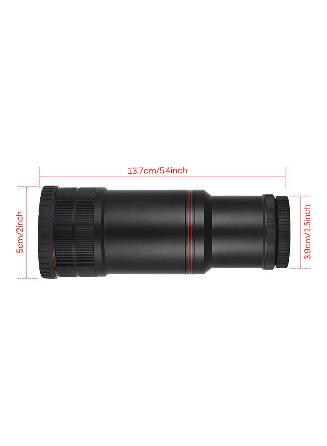 Digital Video Camera Prime Lens Black  - Image 4