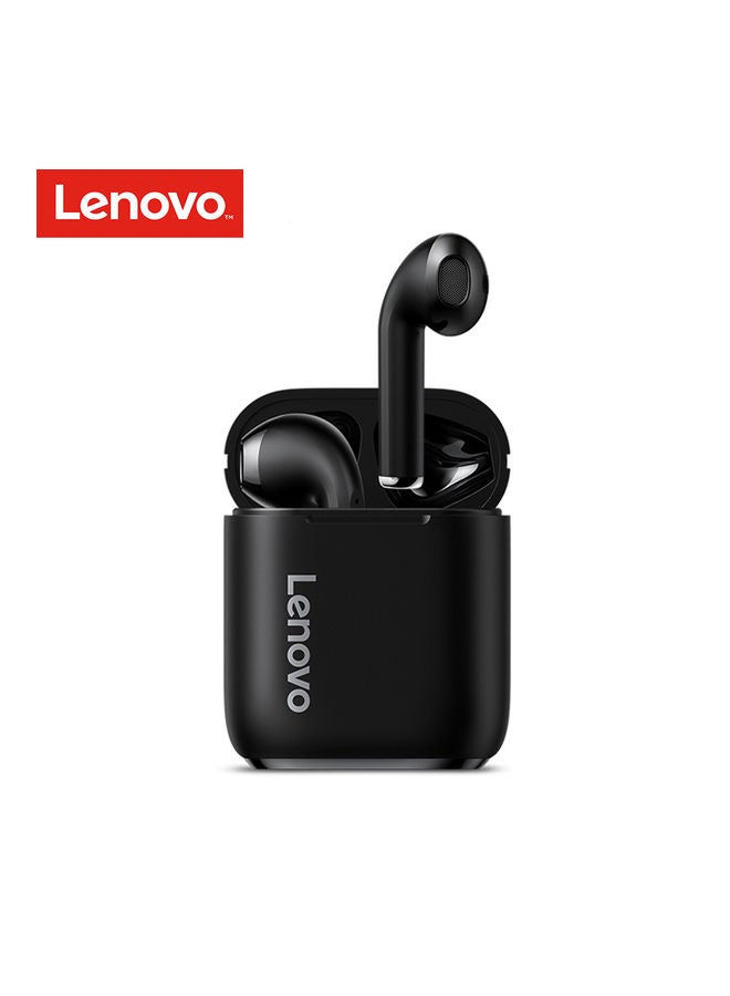 Lenovo LivePods Stereo Earphones With Mic Black - Image 1