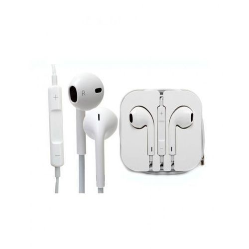 Generic - Earphones For Apple Phones With Remote And Mic White - Image 1