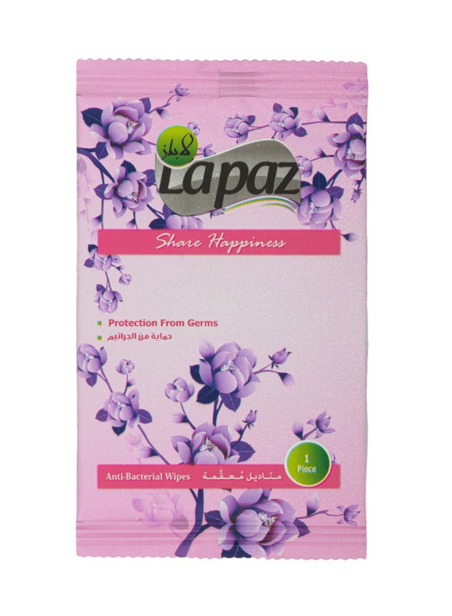 Lapaz Anti Bacterial Scented Wet Wipes 10 Count  - Image 3