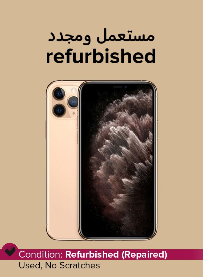 Apple - Refurbished - iPhone 11 Pro 64GB Gold 4G With Facetime - International Version - Image 1