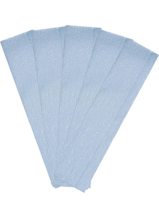 Delight 5-Piece ATK Craft Crepe Paper Silver - Image 1