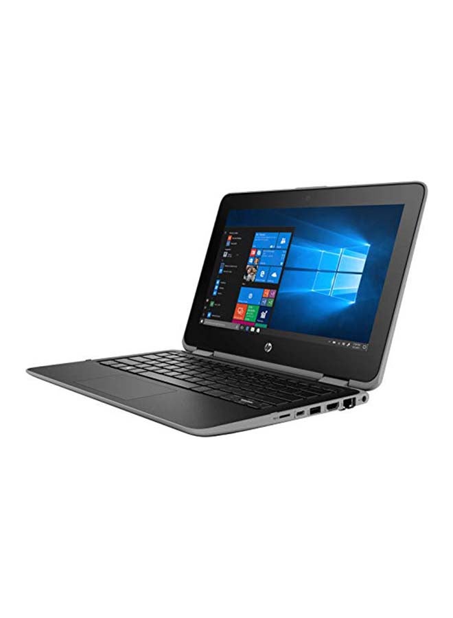إتش بي برو بوك  x360 11 من الجيل الرابع بشاشة باللمس مقاس 11.6 بوصة ومعالج كور i5 وذاكرة رام سعة 8 جيجابايت ومحرك أقراص SSD سعة ‏256 جيجابايت وبطاقة رسومات إنتل بدقة فائقة الوضوح أسود  - Image 3