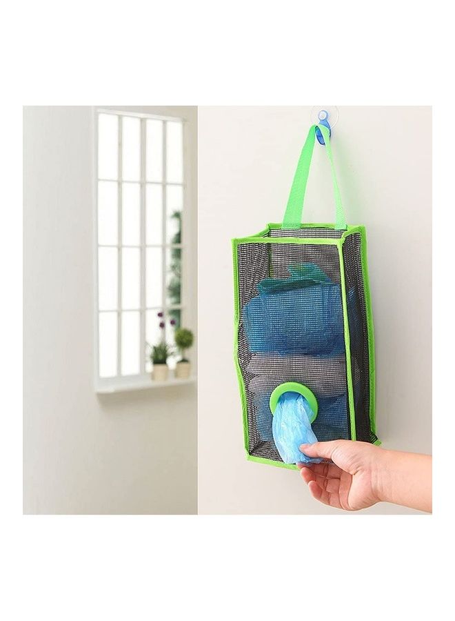 Breathable Hanging Garbage Bag Black/Green  - Image 3
