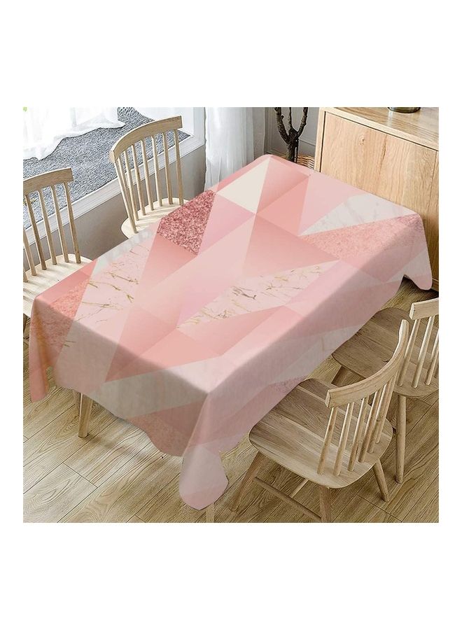 Generic - Stone Texture Pattern Table Cover Pink - Image 1