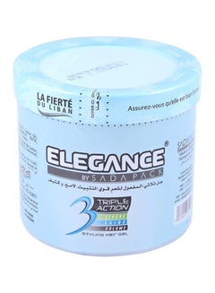 Elegance Triple Action Styling Hair Gel blue 1000grams  - Image 1