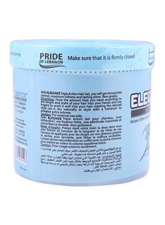 Elegance Triple Action Styling Hair Gel blue 1000grams  - Image 2