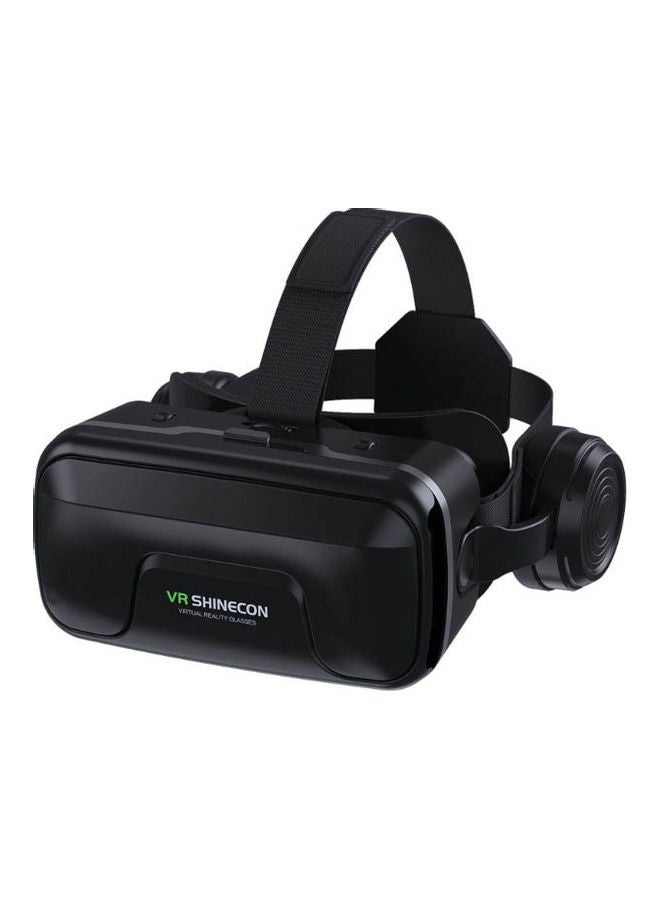 VR SHINECON Virtual Reality 3D Glasses Black - Image 1