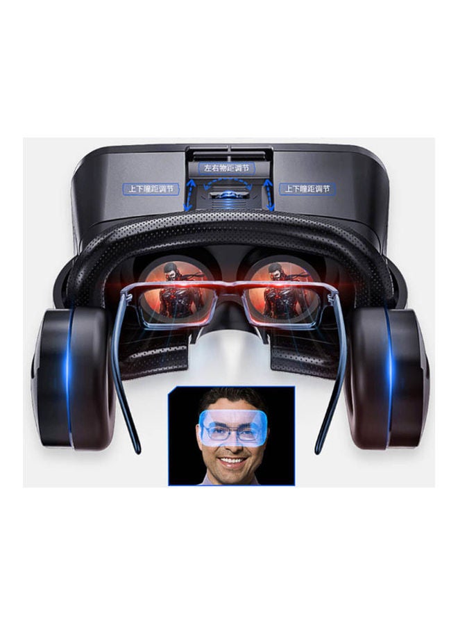 VRPARK Virtual Reality 3D Glasses Black - Image 3