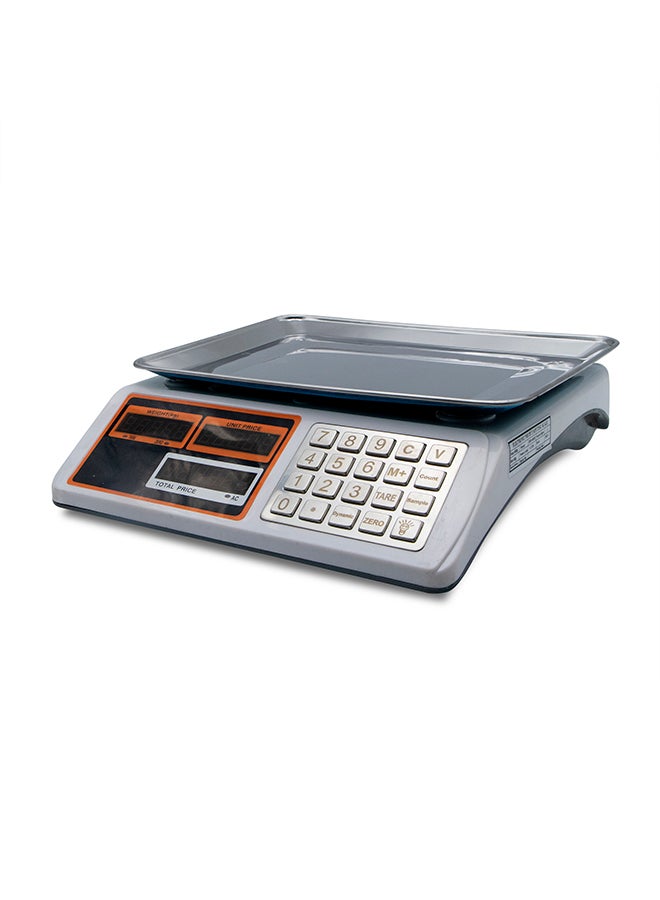 Digital Pricing Scale Grey 33.5 x 10.8 x 34.5cm  - Image 2