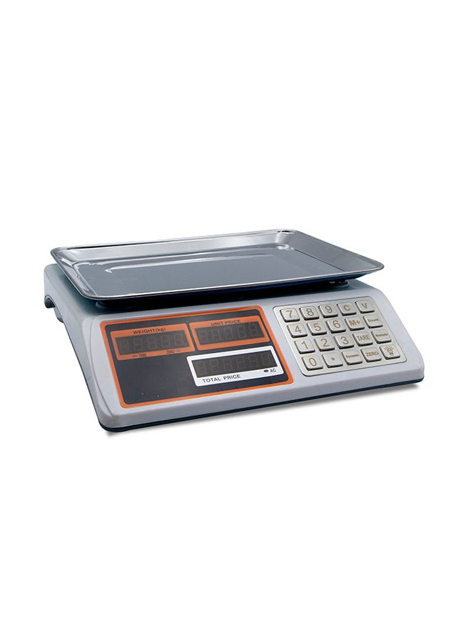 Digital Pricing Scale Grey 33.5 x 10.8 x 34.5cm  - Image 3
