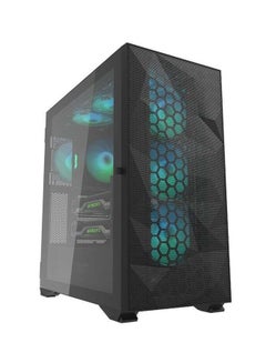 Darkflash DLX21 Mesh & Iron TYPE-C Dual Magnetic Door ATX Tempered Glass Case with 3 RGB Fans