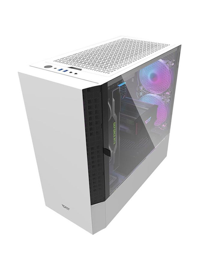 aigo - DarkFlash DLV22 Right Side Open Tempered Glass Door ATX Case with 3 DR12 RGB Fans - Image 1