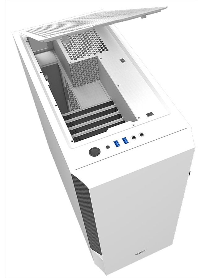 aigo - DarkFlash DLV22 Right Side Open Tempered Glass Door ATX Case with 3 DR12 RGB Fans - Image 1