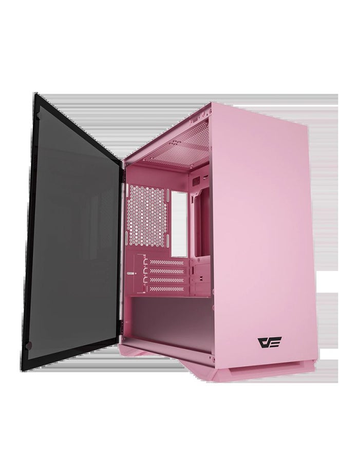 aigo - DarkFlash DLM22 Gaming Case | Pink - Image 1