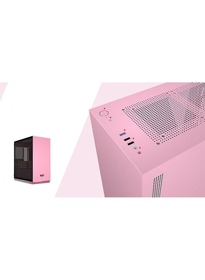 aigo - DarkFlash DLM22 Gaming Case | Pink - Image 1