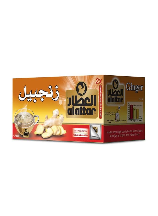 العطار - عبوة أكياس زنجبيل 30جرام عبوة من 20 قطعة - Image 1