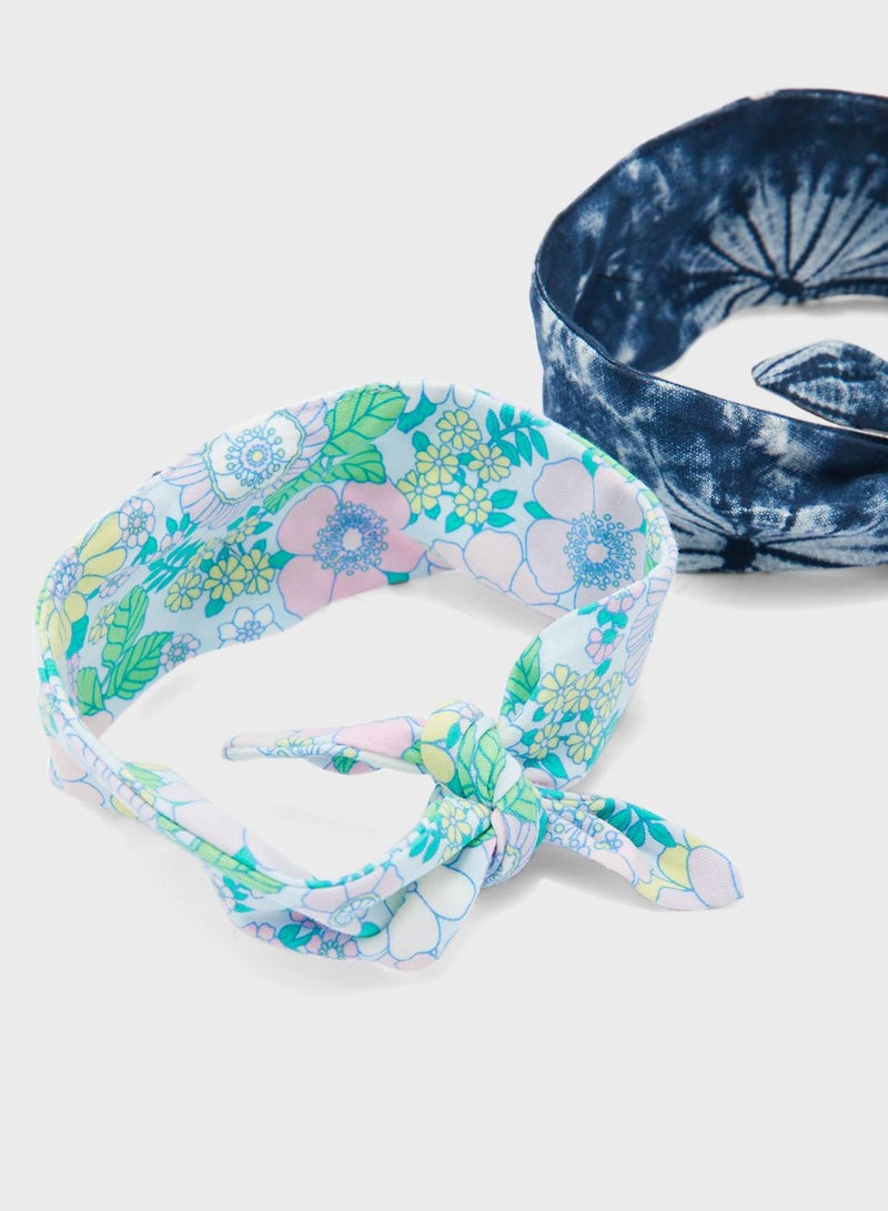 Cotton On - 3-Piece Tie Headband Set - Image 1