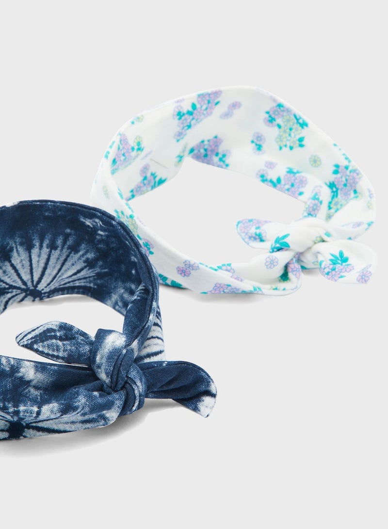 Cotton On - 3-Piece Tie Headband Set - Image 1