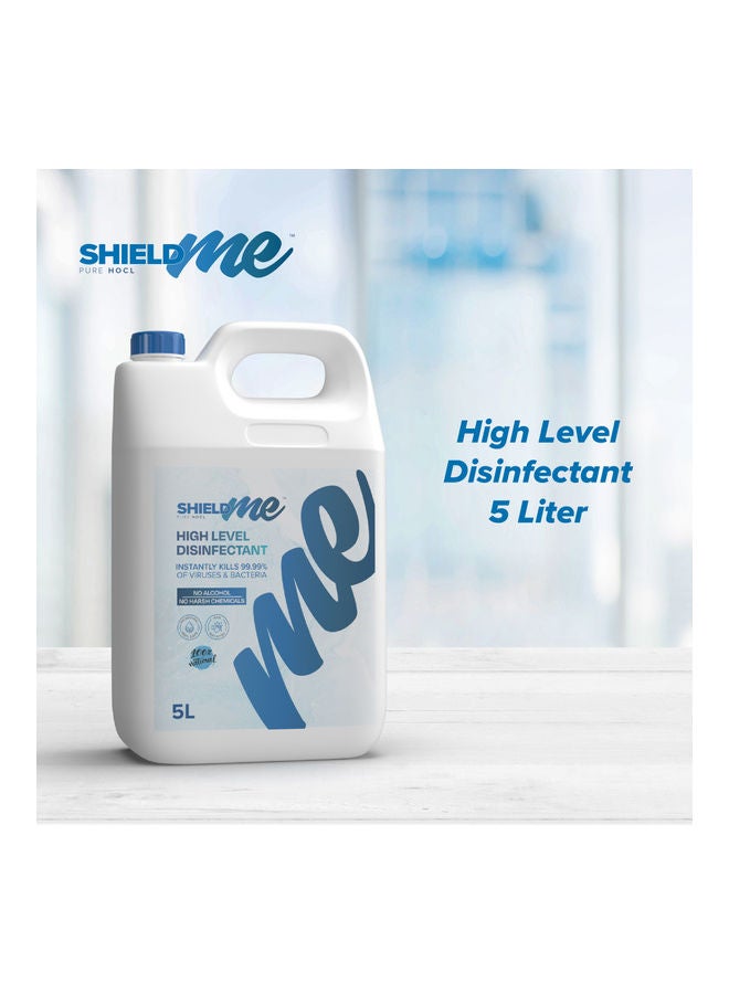 SHIELDme - Set of 2 -Compact Spray Machine & High level Sanitizer White 5Liters - Image 1