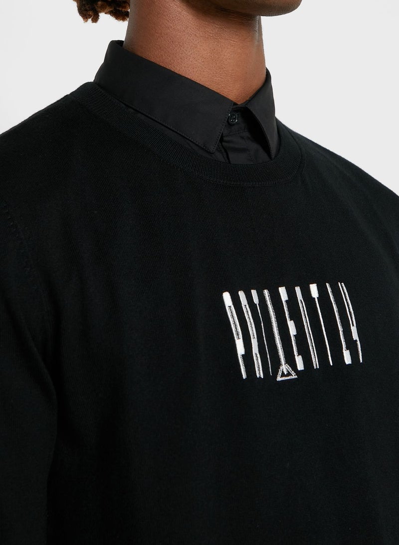 SEMIR Patiently Sweater Black  - Image 3