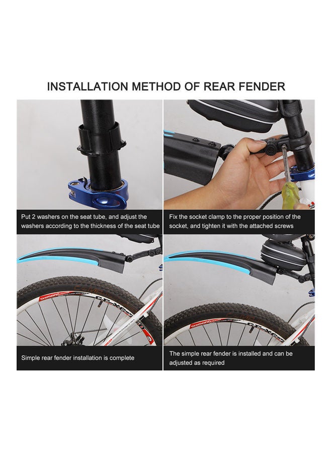 Generic Cycling Front/Rear Tire Mudguard Set  - Image 2