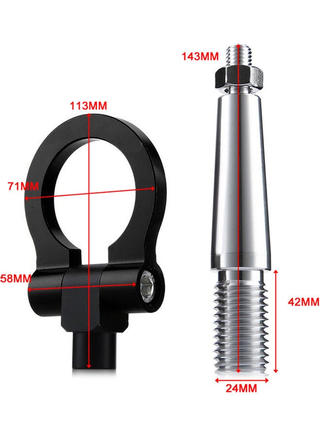 Generic Tow Hook for Mitsubishi Lancer EX Nissan  - Image 4